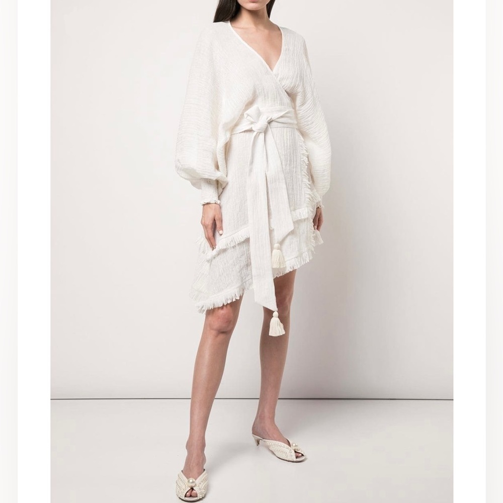 ALEXIS Mirza Crinkle Dress 100% linen